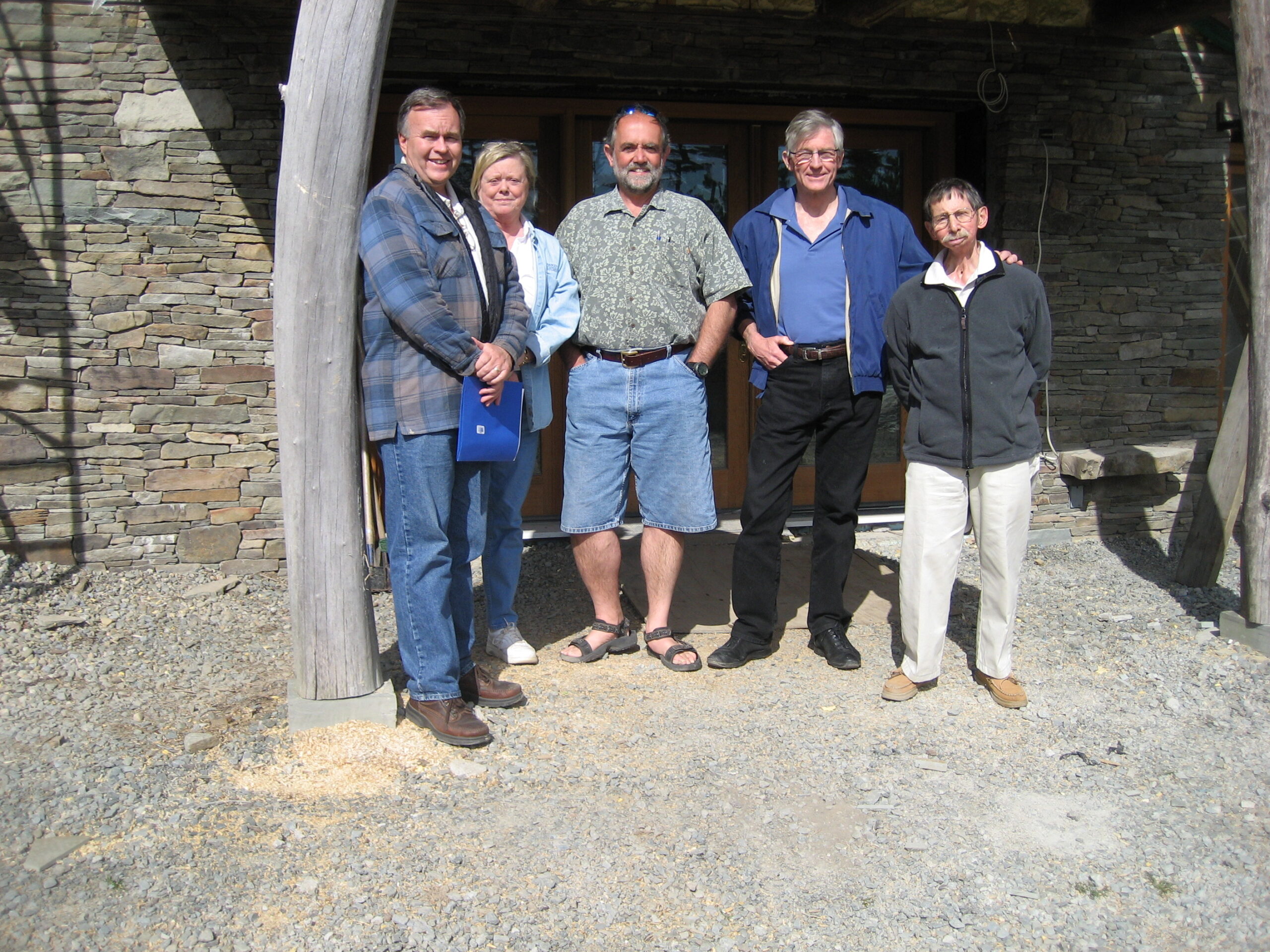 Tim Matthews, Barb Wilkerson, Jim Lassoie (Cornell), John Wilkerson, Billy Bloomer